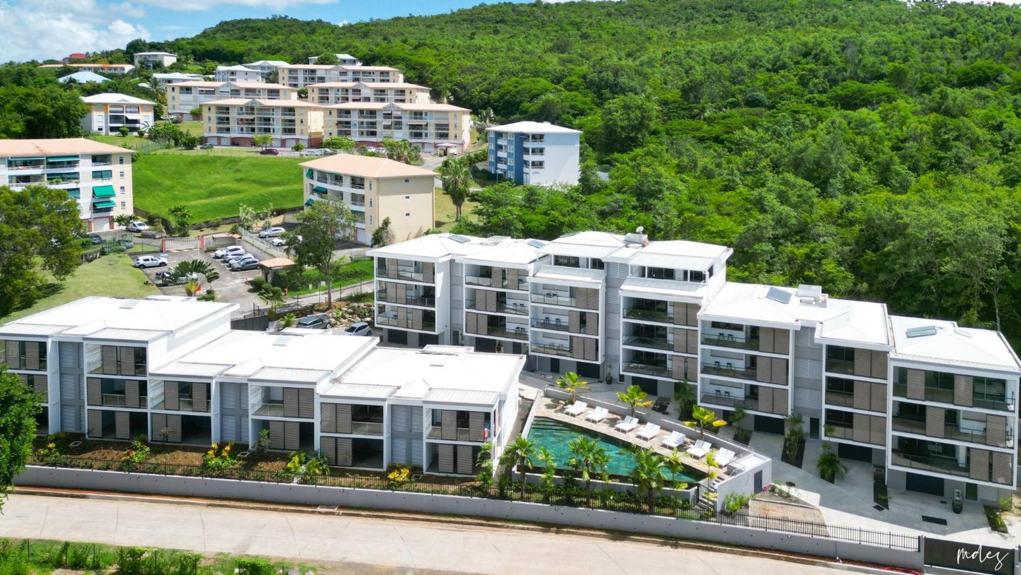 Le Domaine De L'Anse Mitan Aparthotel Ле Троа-Илет Екстериор снимка