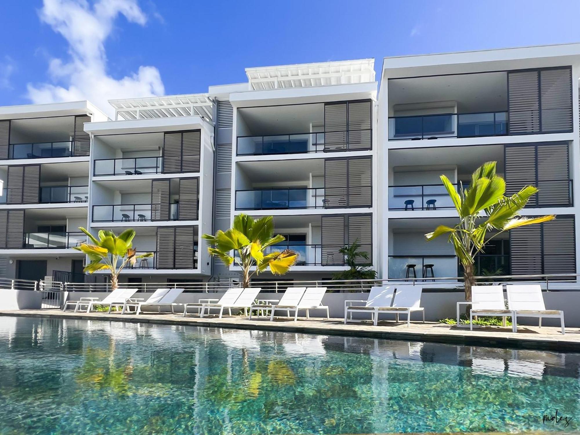 Le Domaine De L'Anse Mitan Aparthotel Ле Троа-Илет Екстериор снимка