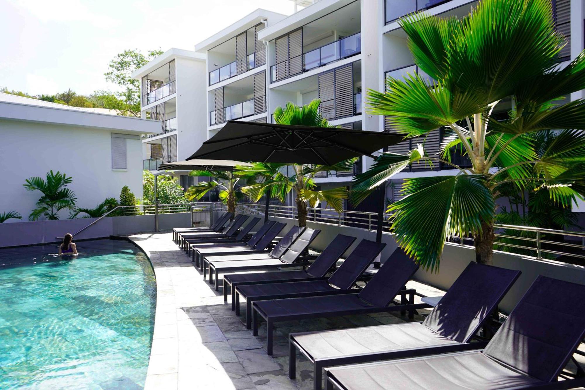 Le Domaine De L'Anse Mitan Aparthotel Ле Троа-Илет Екстериор снимка