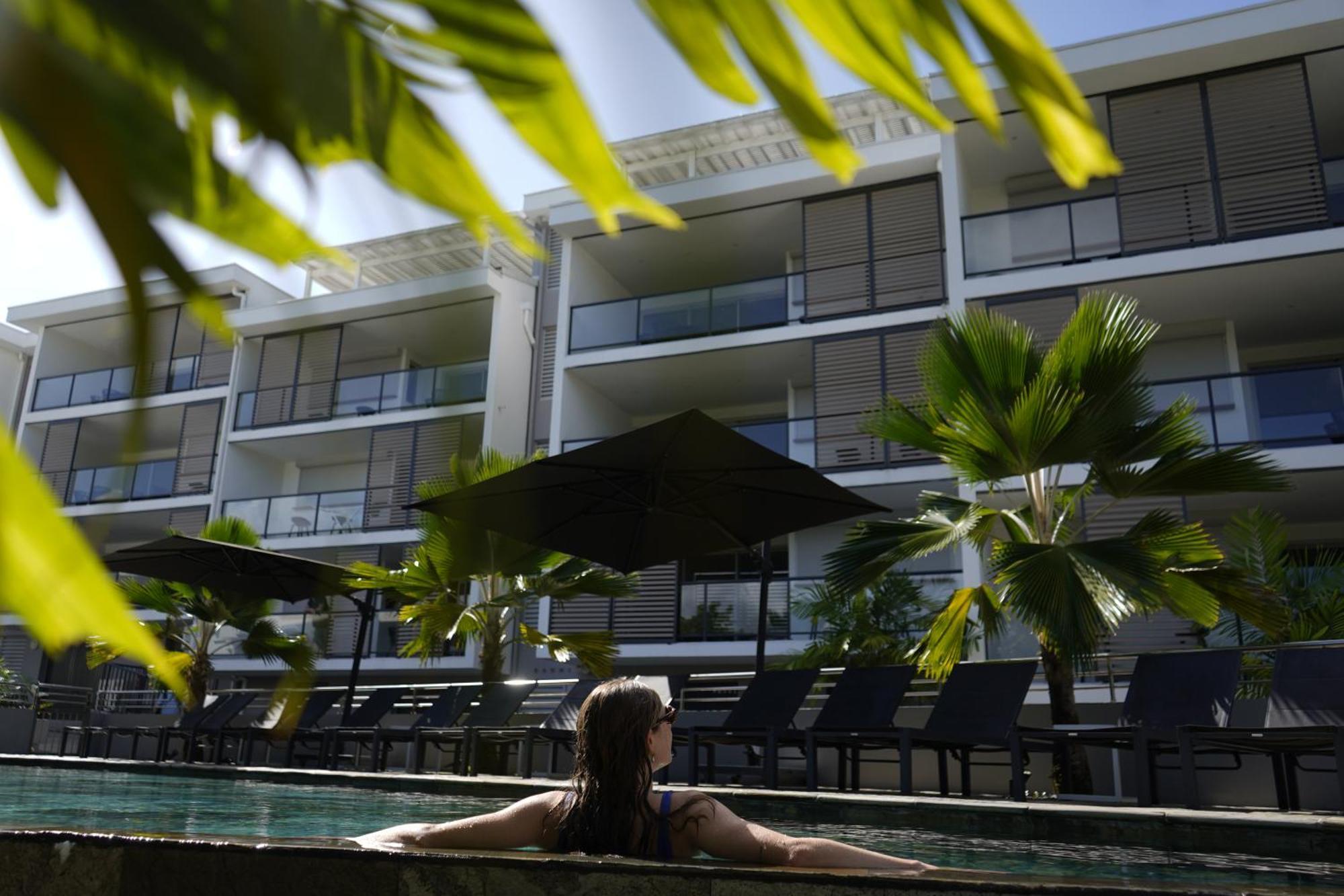 Le Domaine De L'Anse Mitan Aparthotel Ле Троа-Илет Екстериор снимка